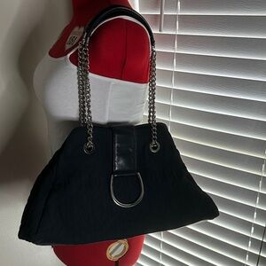 DJP Elegant Black Women's Handbag